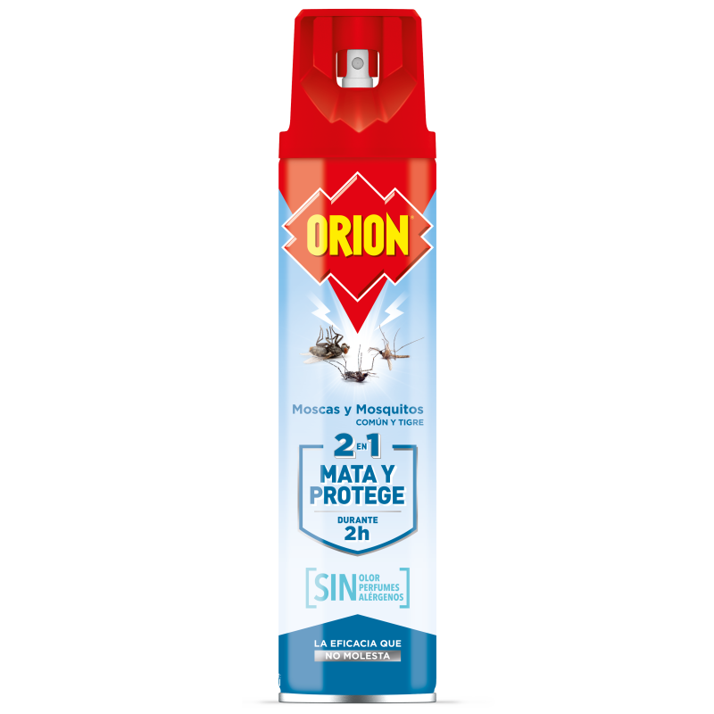ORION INSECTICIDA AEROSOL 2 EN 1 800CC SIN OLOR